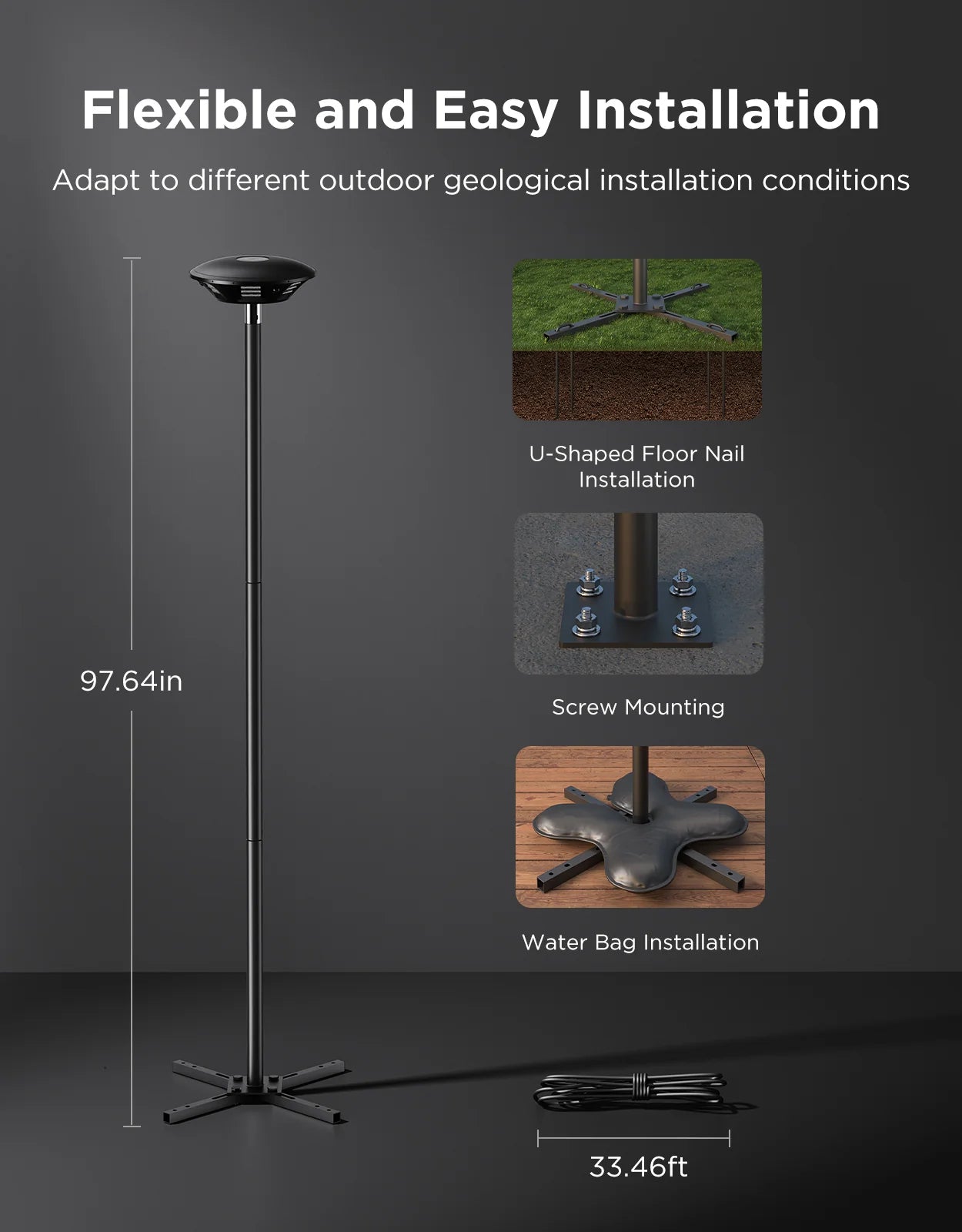 New Govee Outdoor Lamp Post Lights